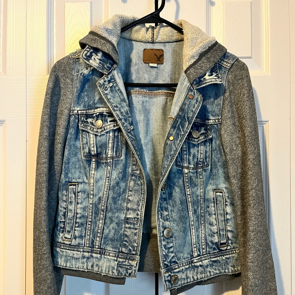 AE Denim/Sweatshirt jacket